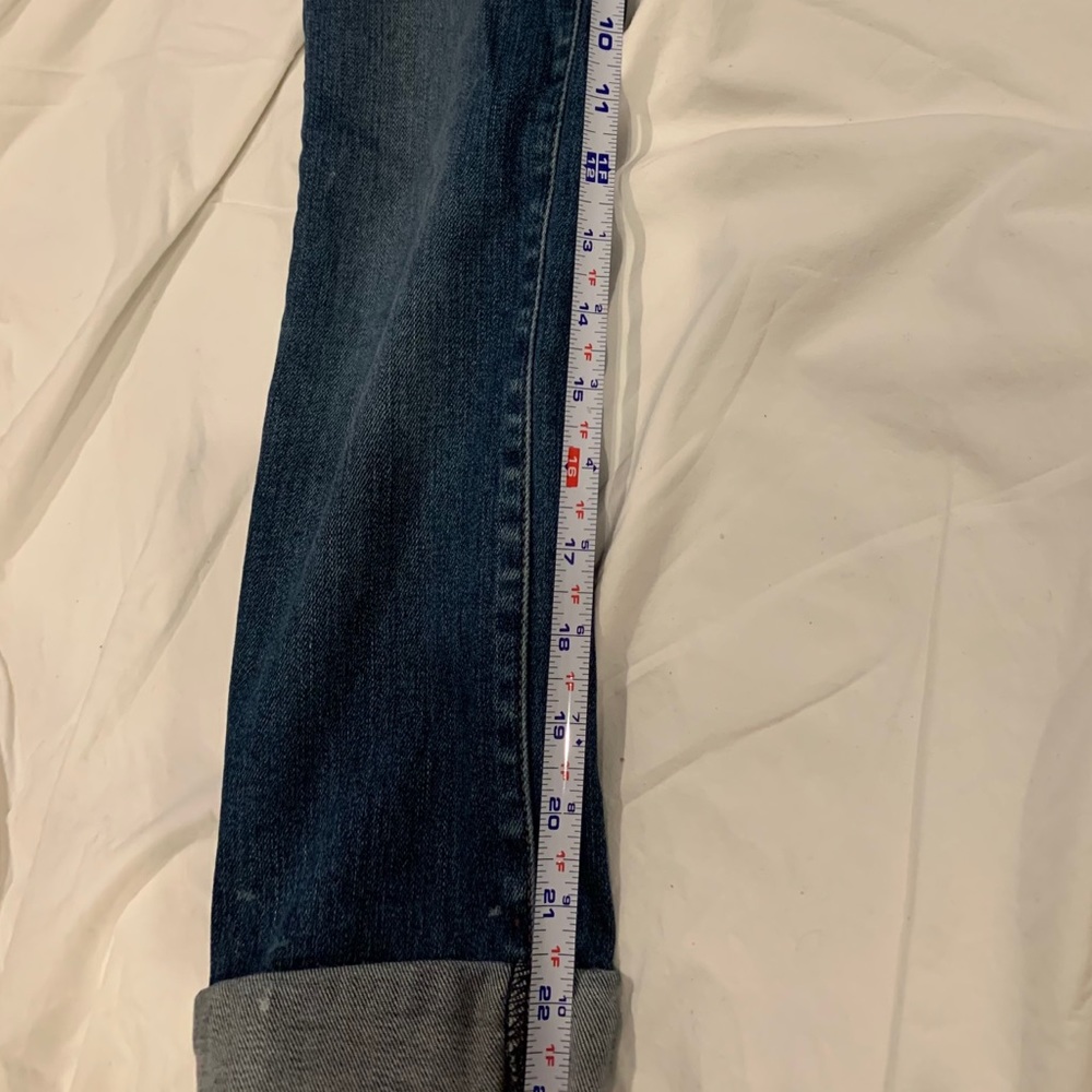 Hudson cropped/rolled jeans - size 24 - Picture 4 of 4